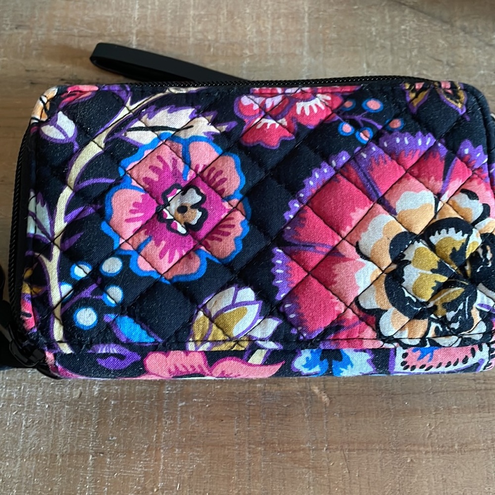 Vera Bradley Floral Wristlet - Picture 6 of 8